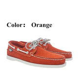 Men Genuine Leather Driving Shoes,New Fashion Docksides Classic Boat Shoe,Brand Design Flats Loafers For Men Women 2019A010