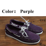 Men Genuine Leather Driving Shoes,New Fashion Docksides Classic Boat Shoe,Brand Design Flats Loafers For Men Women 2019A010