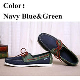 Men Genuine Leather Driving Shoes,New Fashion Docksides Classic Boat Shoe,Brand Design Flats Loafers For Men Women 2019A010