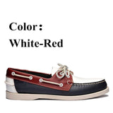 Men Genuine Leather Driving Shoes,New Fashion Docksides Classic Boat Shoe,Brand Design Flats Loafers For Men Women 2019A010