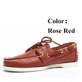Men Genuine Leather Driving Shoes,New Fashion Docksides Classic Boat Shoe,Brand Design Flats Loafers For Men Women 2019A010