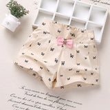 2019 Kids Summer Shorts Bow Princess Shorts For Girls Fashion Girls Shorts Children Pants Girl Short Flower Girls Clothing