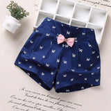 2019 Kids Summer Shorts Bow Princess Shorts For Girls Fashion Girls Shorts Children Pants Girl Short Flower Girls Clothing