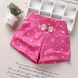 2019 Kids Summer Shorts Bow Princess Shorts For Girls Fashion Girls Shorts Children Pants Girl Short Flower Girls Clothing