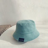 Solid Color Cotton Baby Hats Spring Summer Kids Boys Girls Sun Hats Autumn Fisherman Hat Beach Caps