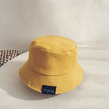 Solid Color Cotton Baby Hats Spring Summer Kids Boys Girls Sun Hats Autumn Fisherman Hat Beach Caps
