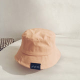Solid Color Cotton Baby Hats Spring Summer Kids Boys Girls Sun Hats Autumn Fisherman Hat Beach Caps