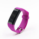 New ID115 Plus Sports Watch Bluetooth Waterproof Belt Call Message Reminder Heart Rate Fitness Pedometer Men And Women Bracelet