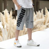 New Fashion Kids Boys Shorts Cotton Baby Shorts Sport Pants 5-14 Years Teens Boy Summer Casual Short Pants Letter Print Clothing
