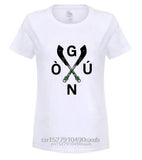 fashion Yoruba Orisha Ogun Cruzado tshirt for men 100% cotton awesome Kawaii gents tee t shirts