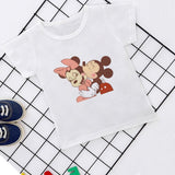 Summer New 2019 Baby Girl Clothes Cartoon Story Mouse Joker Casual Harajuku Tshirt Kids Fashion T-shirt Boys Funny Kawaii Print