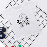 Summer New 2019 Baby Girl Clothes Cartoon Story Mouse Joker Casual Harajuku Tshirt Kids Fashion T-shirt Boys Funny Kawaii Print