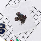 Summer New 2019 Baby Girl Clothes Cartoon Story Mouse Joker Casual Harajuku Tshirt Kids Fashion T-shirt Boys Funny Kawaii Print