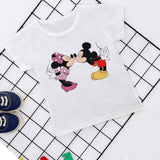 Summer New 2019 Baby Girl Clothes Cartoon Story Mouse Joker Casual Harajuku Tshirt Kids Fashion T-shirt Boys Funny Kawaii Print