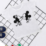 Summer New 2019 Baby Girl Clothes Cartoon Story Mouse Joker Casual Harajuku Tshirt Kids Fashion T-shirt Boys Funny Kawaii Print