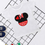 Summer New 2019 Baby Girl Clothes Cartoon Story Mouse Joker Casual Harajuku Tshirt Kids Fashion T-shirt Boys Funny Kawaii Print
