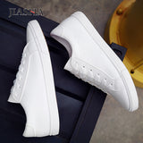 Women shoes 2020 new spring lace-up white shoes woman PU leather solid color casual female shoes women sneakers tenis feminino