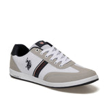 FLO Navy Blue Men Sneaker Shoes 2020 New Casual Shoes Men Leather Flat Shoes Lace-up Low Top Sneakers shoes men Tenis Masculino U.S. POLO ASSN. KARES
