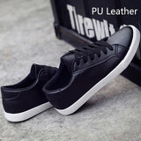 2020 new spring tenis feminino lace-up white shoes woman PU Leather solid color female shoes casual women shoes sneakers