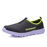 OZERSK Brand Breathable Men Running Shoes Men's Jogging Mesh Summer Mesh Sneaker Casual Slip-on Sandals Shoes Free Shipping