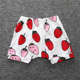 Baby Boys Shorts Summer 2019 Girls Cotton PP Shorts For Boys Girls Children Fruit Print Short Pants Kids Clothing