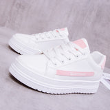 Women Platform Shoes Fashion Sneakers Height Increasing Woman Casual Loafers Comfortable Soft Bottom New Student Skateboarding