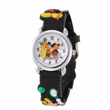 Spider Man Kids Watches Boy and Girls Cute Cartoon Watch Soft Silicone Quartz Sprots Wrist Watches Kids Gifts for Boy and Girls