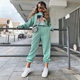 Rockmore Harajuku Joggers Wide Leg SweatPants Women Trousers Plus Size High Waist Pants Streetwear Korean Casual Pant Femme Fall