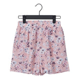 loose boho floral casual women chiffon shorts plus size polka dot shorts Summer M30270