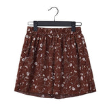 loose boho floral casual women chiffon shorts plus size polka dot shorts Summer M30270