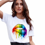 2020 New T Shirts Women Fashion Graphic Print Vogue Tshirts Casual  Tops Harajuku Tees Female T shirts Clothing Camisas Mujer