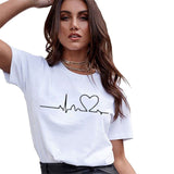 2020 New T Shirts Women Fashion Graphic Print Vogue Tshirts Casual  Tops Harajuku Tees Female T shirts Clothing Camisas Mujer