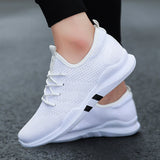 Spring & Summer Fashion Mens Casual Shoes White Lace-Up Breathable Shoes Sneakers basket tennis Mens Trainers Zapatillas Hombre