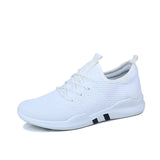 Spring & Summer Fashion Mens Casual Shoes White Lace-Up Breathable Shoes Sneakers basket tennis Mens Trainers Zapatillas Hombre