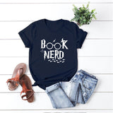 2020 Book Nerd Shirt HP Fans Shirts  Book Lover T-shirt Funny Librarian Tee Wizard Gift Reading tshirt