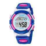 Waterproof Design Kids Watch Cute Pink Girl Digital Sports Led Watch  Date Alarm Week Show Electronic Watch Children Clock reloj