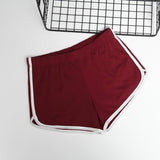 DICLOUD Fashion Stretch Waist Casual Shorts Woman 2018 High Waist Black White Shorts Harajuku Beach Sexy Short Women'S Clothing