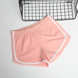 DICLOUD Fashion Stretch Waist Casual Shorts Woman 2018 High Waist Black White Shorts Harajuku Beach Sexy Short Women'S Clothing