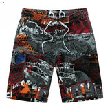 Summer Style 2020 Men Shorts Beach Short Breathable Quick Dry Loose Casual Hawaii Printing Shorts Man Plus Size 6XL