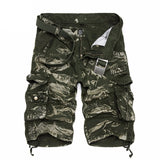 Mountainskin Summer Men's Camo Cargo Shorts Cotton Military Camouflage Male Jogger Board Shorts Men Brand Clothing SA495