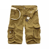 Mountainskin Summer Men's Camo Cargo Shorts Cotton Military Camouflage Male Jogger Board Shorts Men Brand Clothing SA495