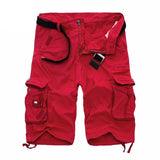 Mountainskin Summer Men's Camo Cargo Shorts Cotton Military Camouflage Male Jogger Board Shorts Men Brand Clothing SA495