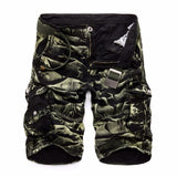 Mountainskin Summer Men's Camo Cargo Shorts Cotton Military Camouflage Male Jogger Board Shorts Men Brand Clothing SA495