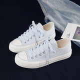 Women's Fashion Shoes 2020 Summer Woman Sneakers New Casual Color Retro Classic Style Leisure Flats Canvas Shoes Female Sneakers