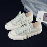 Women's Fashion Shoes 2020 Summer Woman Sneakers New Casual Color Retro Classic Style Leisure Flats Canvas Shoes Female Sneakers