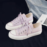 Women's Fashion Shoes 2020 Summer Woman Sneakers New Casual Color Retro Classic Style Leisure Flats Canvas Shoes Female Sneakers