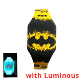 New Luminous Princess Elsa Child Watches For Girl Avengers Captain LED Watch Kids Student Electronic Watch Clock Reloj Infantil