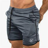 2020 Summer New Men's Tide Brand Cotton Sports Shorts Sik Silk Embroidery Gyms Fitness Leisure Jogging Training Sports Shorts