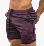 2020 Summer New Men's Tide Brand Cotton Sports Shorts Sik Silk Embroidery Gyms Fitness Leisure Jogging Training Sports Shorts