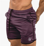 2020 Summer New Men's Tide Brand Cotton Sports Shorts Sik Silk Embroidery Gyms Fitness Leisure Jogging Training Sports Shorts